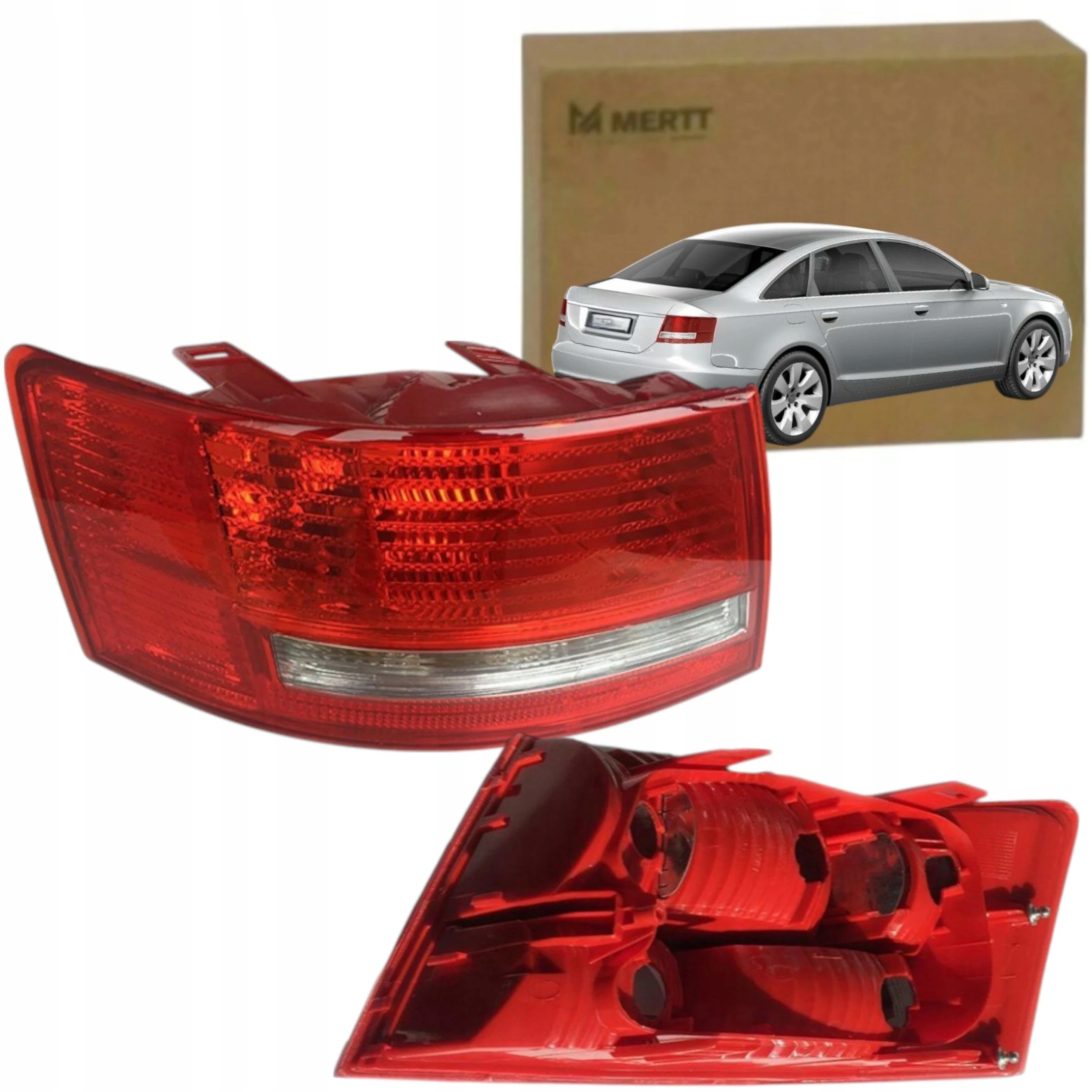 Audi A6 C6 2004-2008 Nová Kombinovaná Zadní Lampa Sedan Levá 4F5945095D