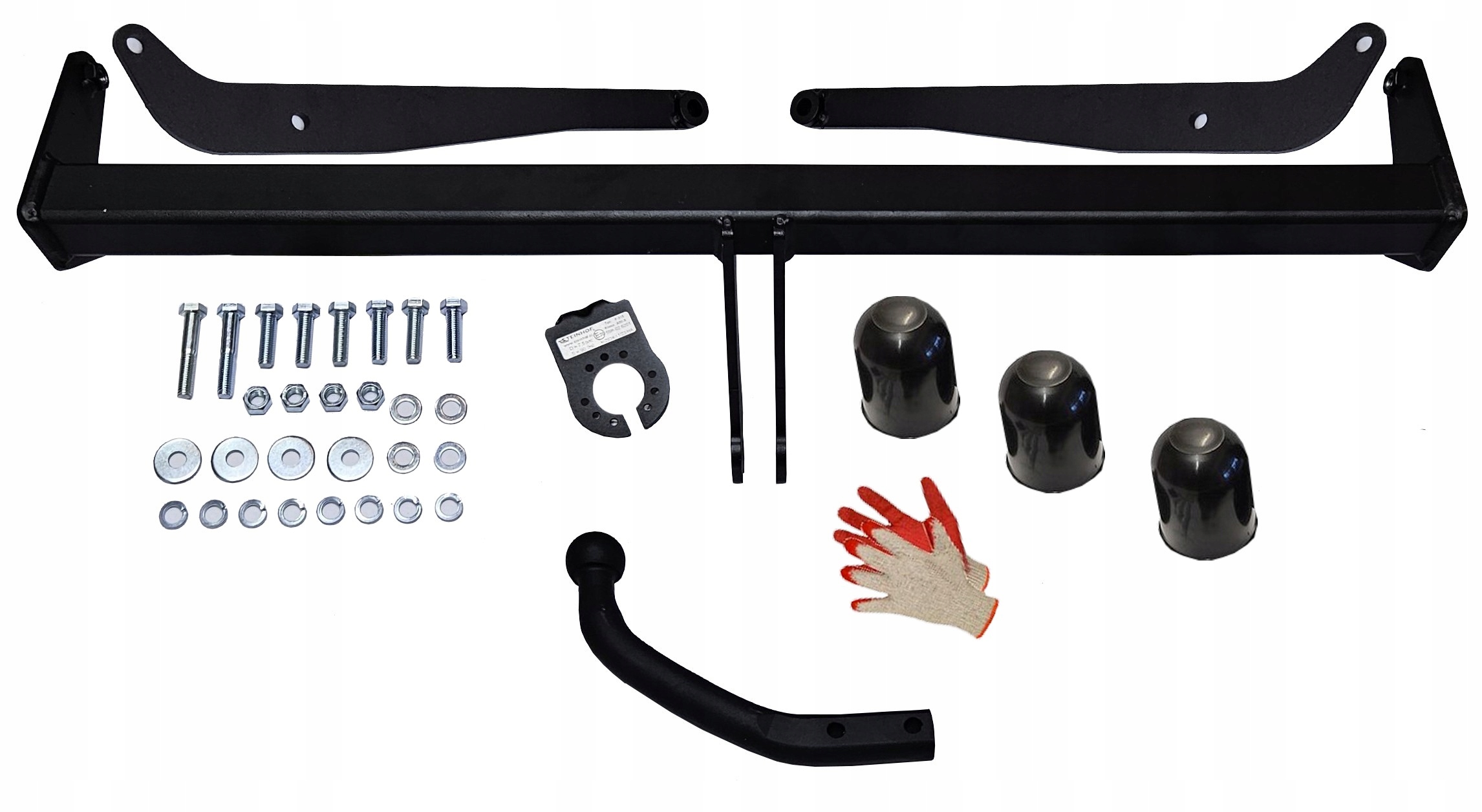 STEINHOF HAK HOLOWNICZY+OSŁONKI +RĘKAWICE do FORD PUMA 2 II od2019+TITANIUM Rodzaj kuli Odkręcana