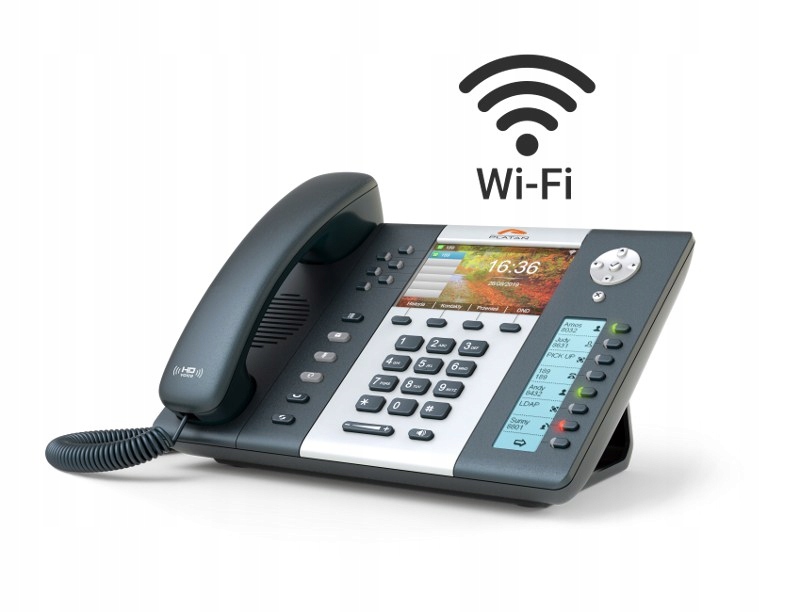 Telefon VoIP stacjonarny Platan IP-T218CGW WiFi
