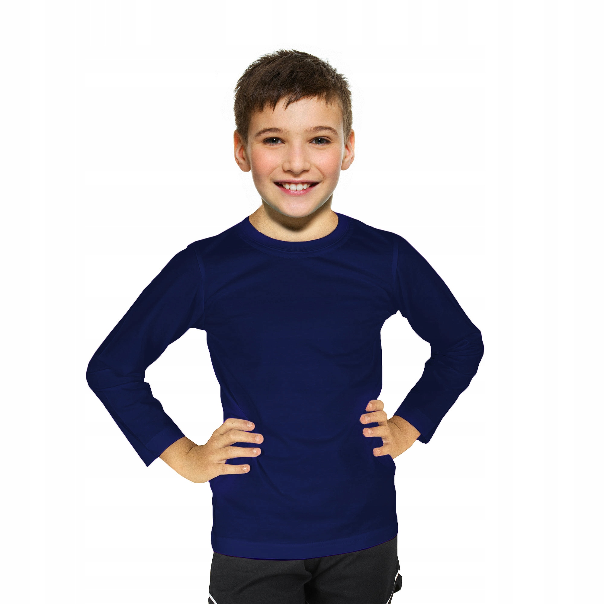 DZIECIĘCA KOSZULKA BLUZKA 100% BAWEŁNY GŁADKA 140 Marka Marcinkowski