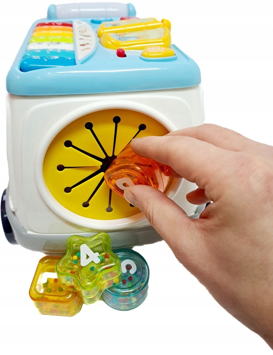 Autobus Szkolny Interaktywny Książka Zabawka Edukacyjna Sorter Pianinko Certyfikaty, opinie, atesty CE EN 71