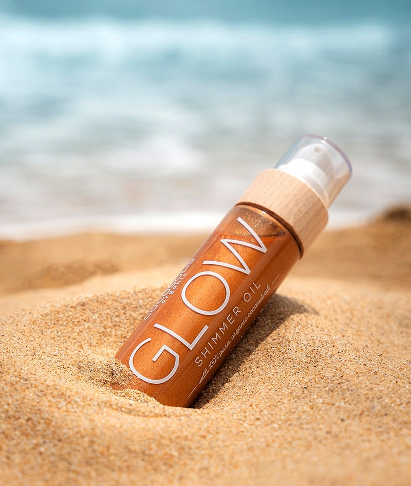 Glow Rozjasňující hydratační olej s částečkami Cocosolis 110 ml