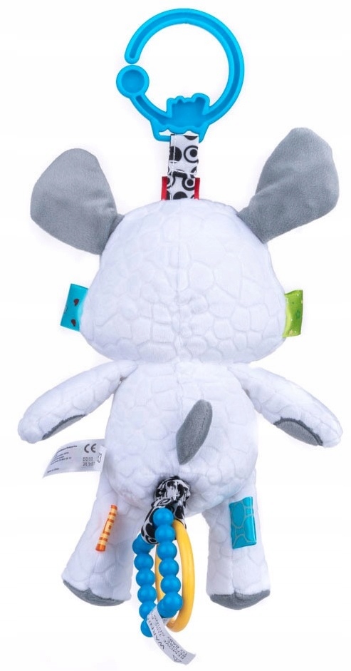 BaliBaZoo PIES POZYTYWKA Zawieszka na wózek GRYZAK szeleści Marka Balibazoo