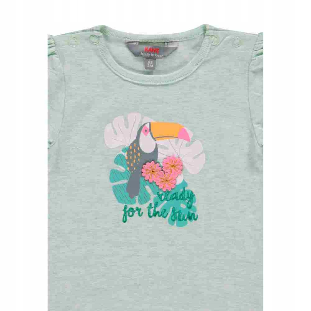 Dziewczęca bluzka z krótkim rękawem Kanz, r. 62 Rozmiar 62