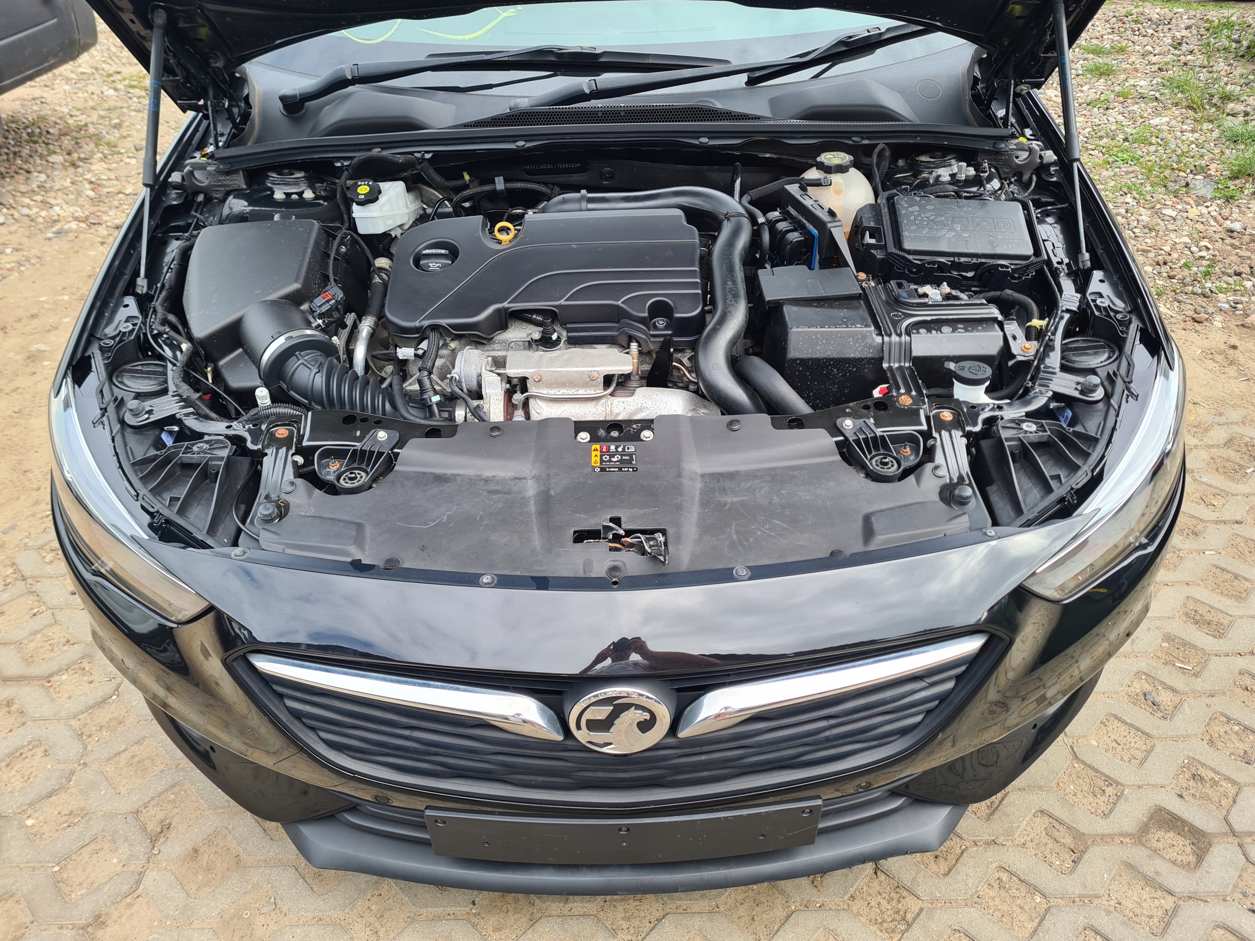 PAS PRZEDNI BELKA WZMOCNIENIE CHŁODNICA KOMPLET OPEL INSIGNIA B 1.5 TURBO