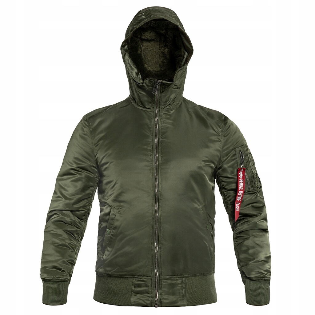 Pilotka Flek Flyers s kapucí Alpha Industries MA-1 Hooded S