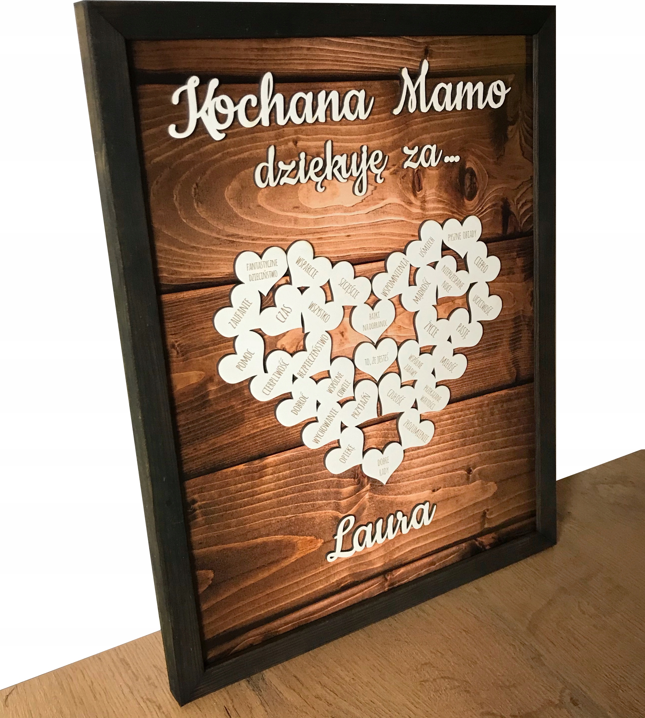 PREZENT NA DZIEŃ MAMY DLA MATKI RAMKA OBRAZ PODZIĘKOWANIE 3D MAMA UPOMINEK Marka inna