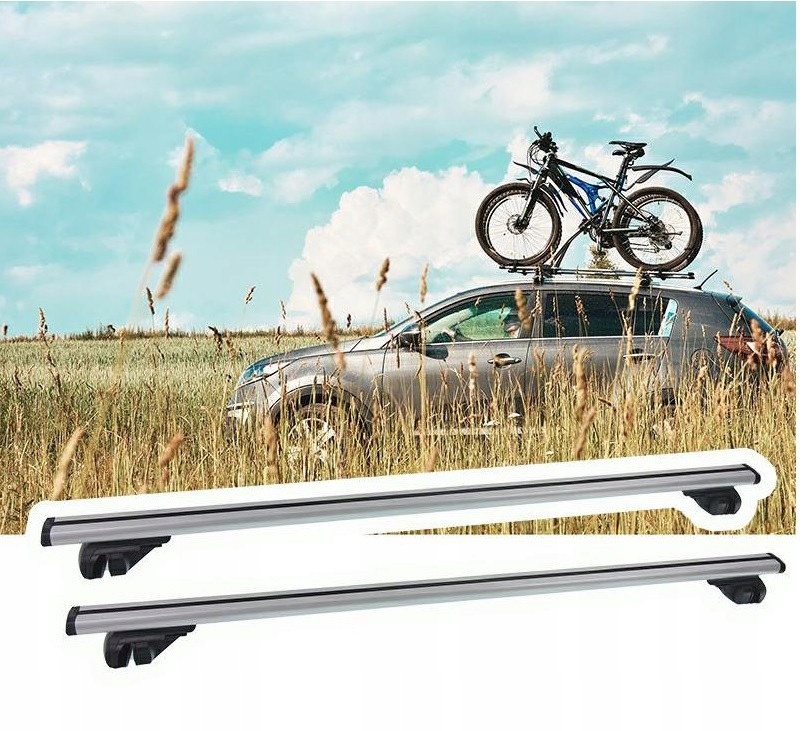 BAGAZNIK DACHOWY NA RELINGI BAZOWY BELKI UNIWERSAL EAN 5903317581024