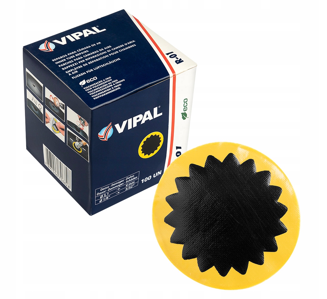 

Łatki Łatka do Naprawy Dętek 40mm R01 Vipal 100szt