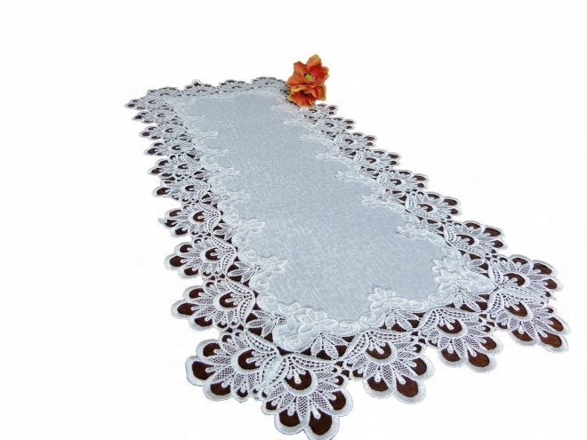 

Bieżnik z gipiurą 40x140 biały plamoodporny Glb