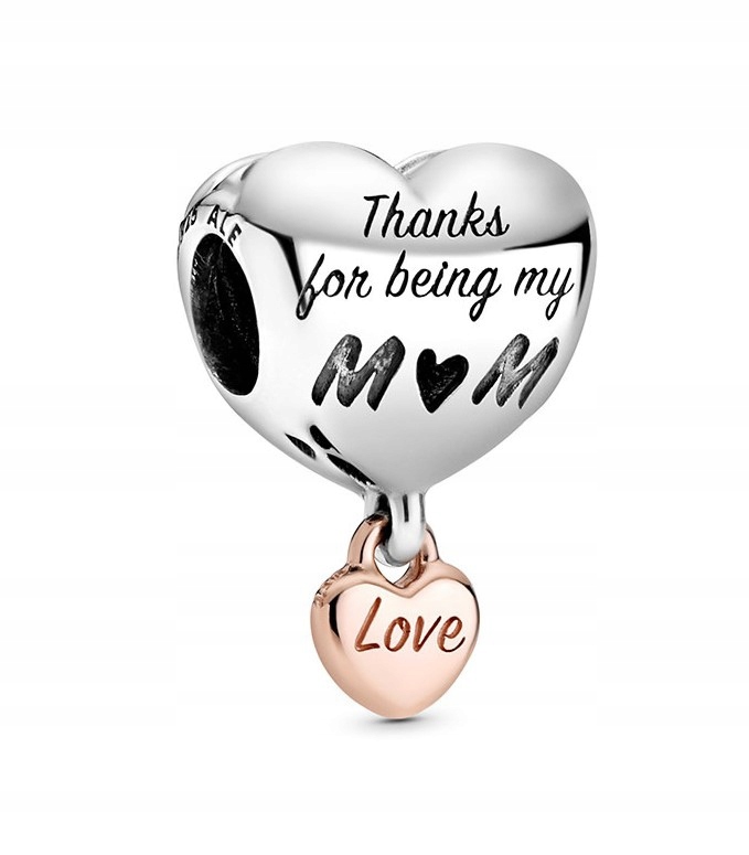 

Charms Pandora - Serce „Kocham Cię Mamo” 788830C00