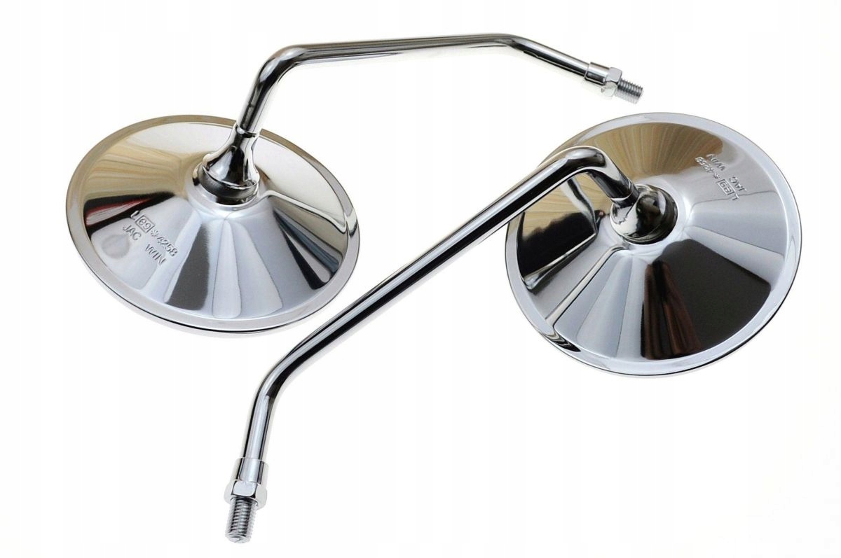 130-1 - Універсальні хромовані круглі дзеркала M10 CE E9