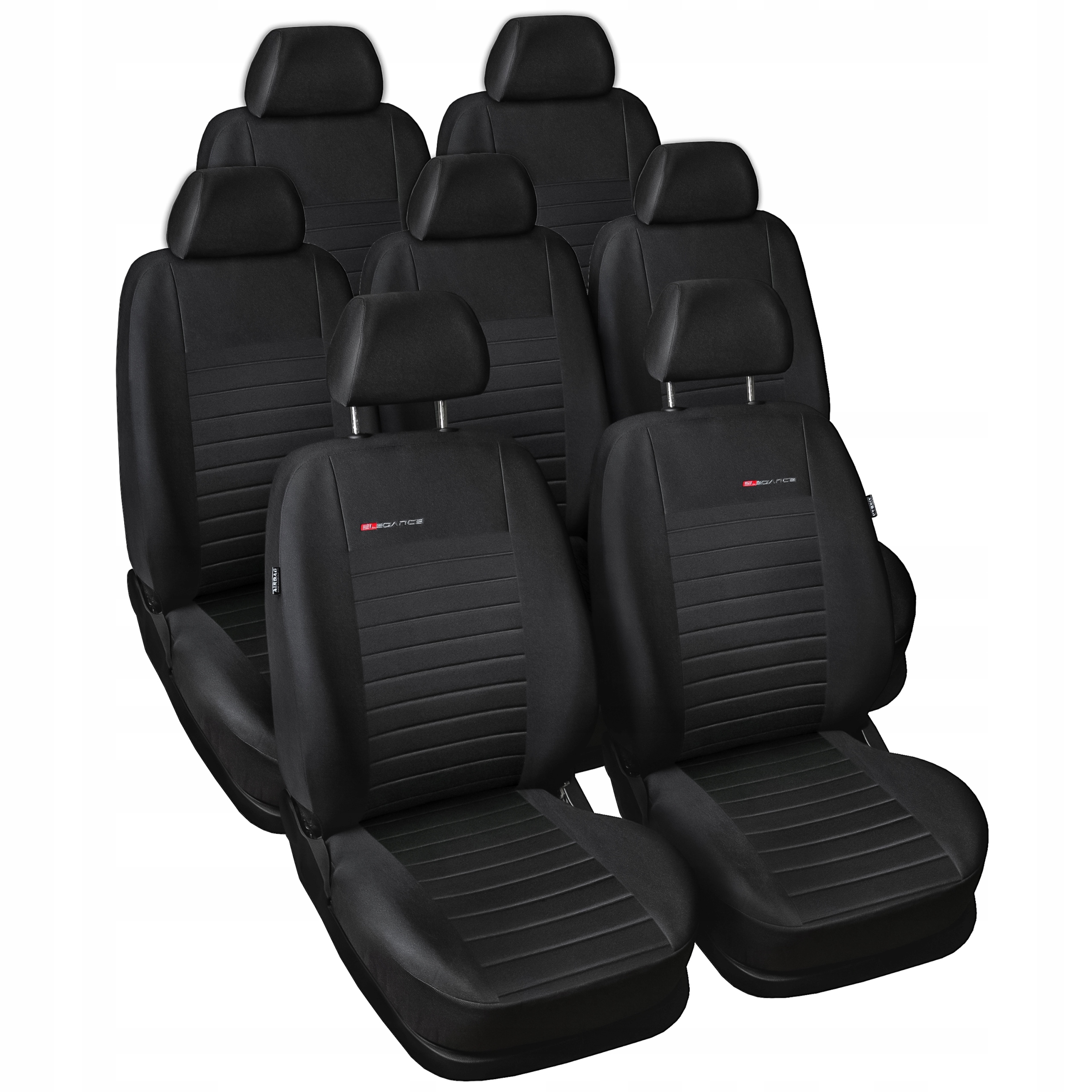 Autopoťahy Elegance pre Ford Transit Custom I 2012-2023 9 osôb