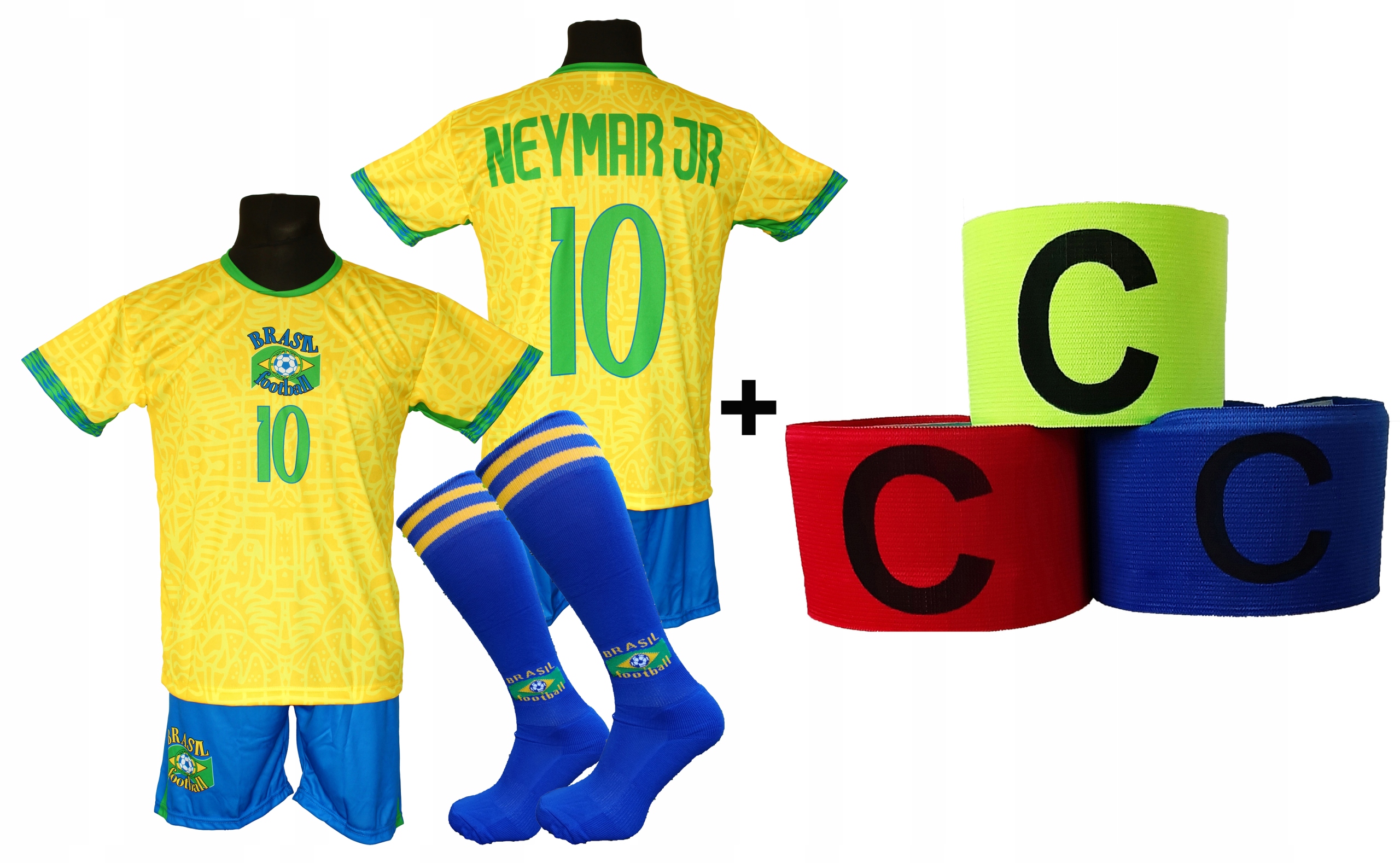 Neymar Jr komplet fotbalový dres Brazílie vel. 122
