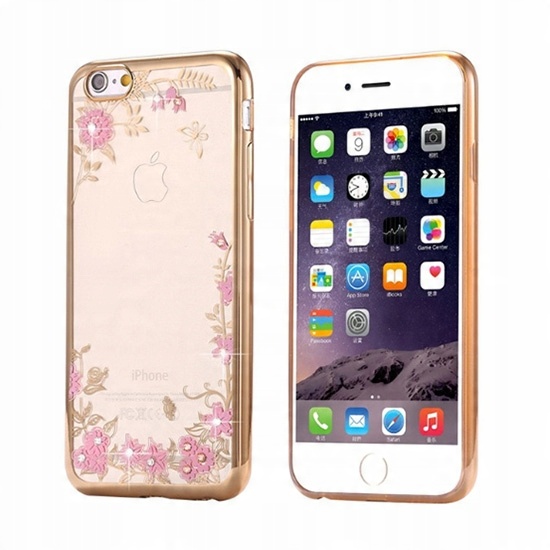 

Back Case Flower Xiaomi Mi 8 złoty