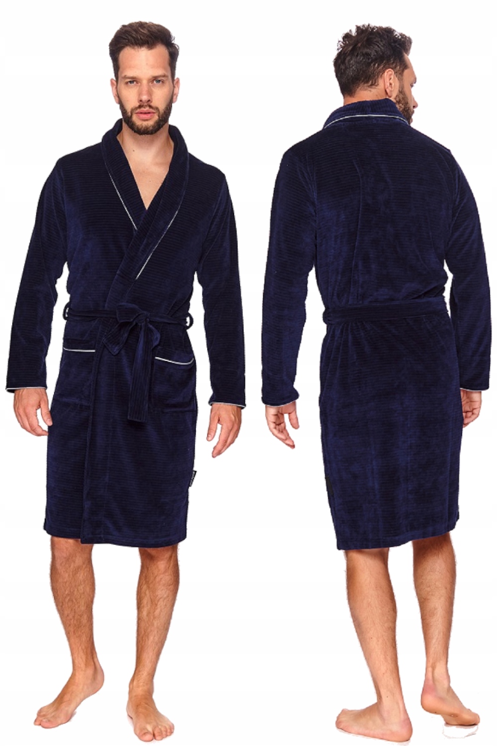 

Dobranocka SMS.6063 szlafrok męski *M* navy blue