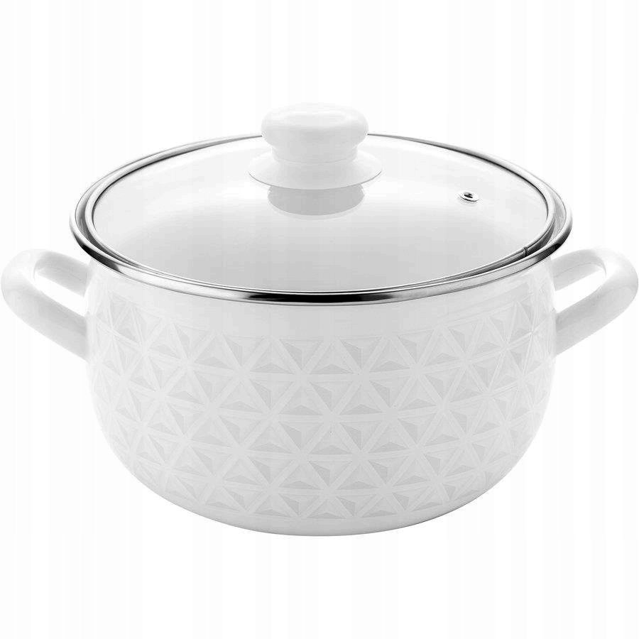 Zestaw garnków Emalia Pleszew Pyza Diamond 8 el. Liczba elementów w zestawie 8