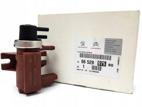 9652997580 - ЭЛЕКТРОМАГНИТНЫЙ КЛАПАН ТУРБИНЫ CITROEN PEUGEOT 1.6 HDI 16V