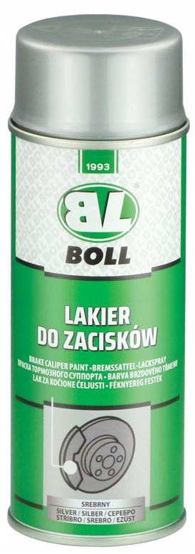 Boll Brake Caliper Paint Lakier Do Zacisków Hamulcowych Srebrny Spray 400ML