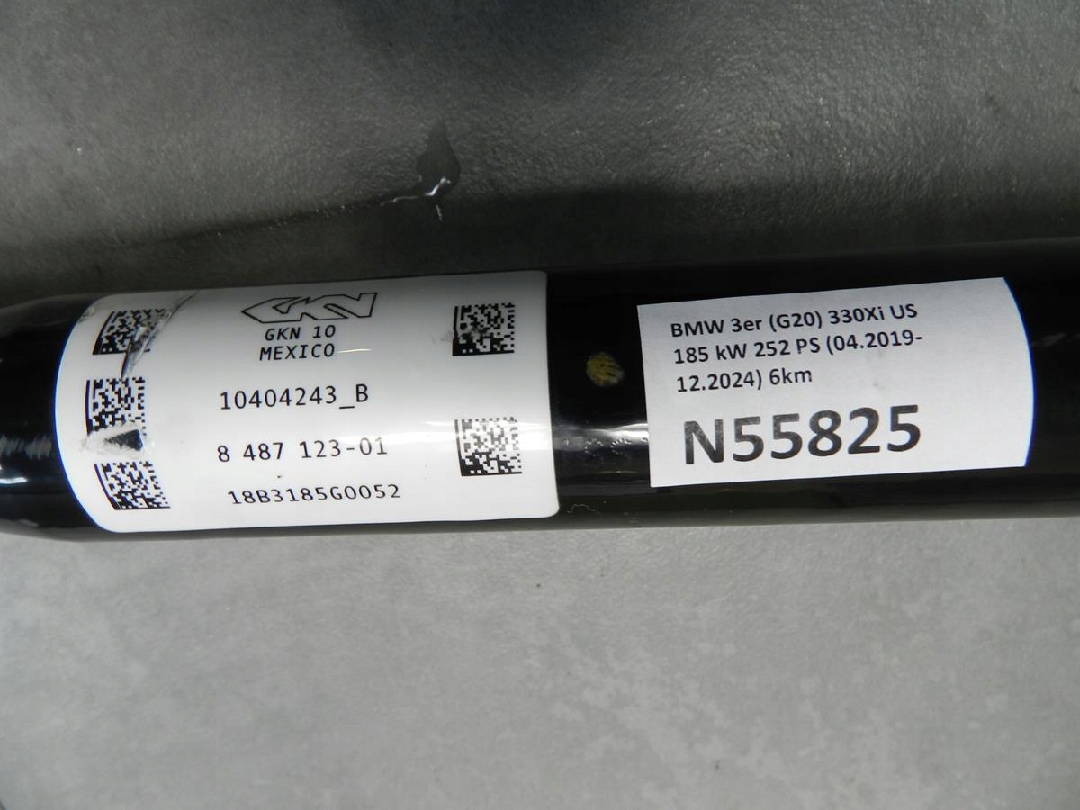 BMW 3 G20 semi-axis left rear part 8487123