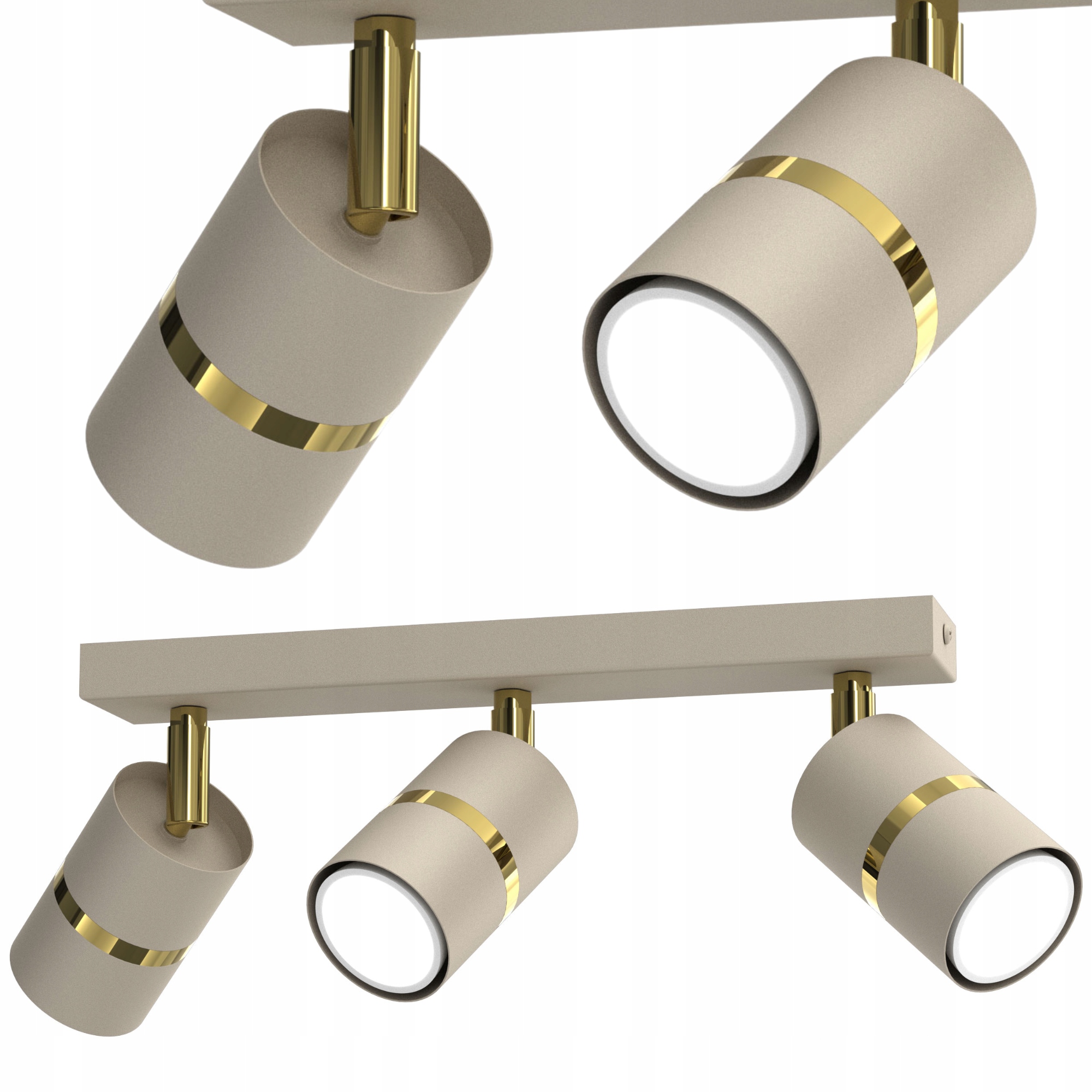 Stropní Svítidlo Stropní Pohyblivá Závěsná Lampa Spot GU10 Led Kašmír Trubice 3-BODOVÁ