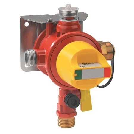 Automatický boční spínač reduktoru 37 mbar 4 kg/h propan butanové láhve