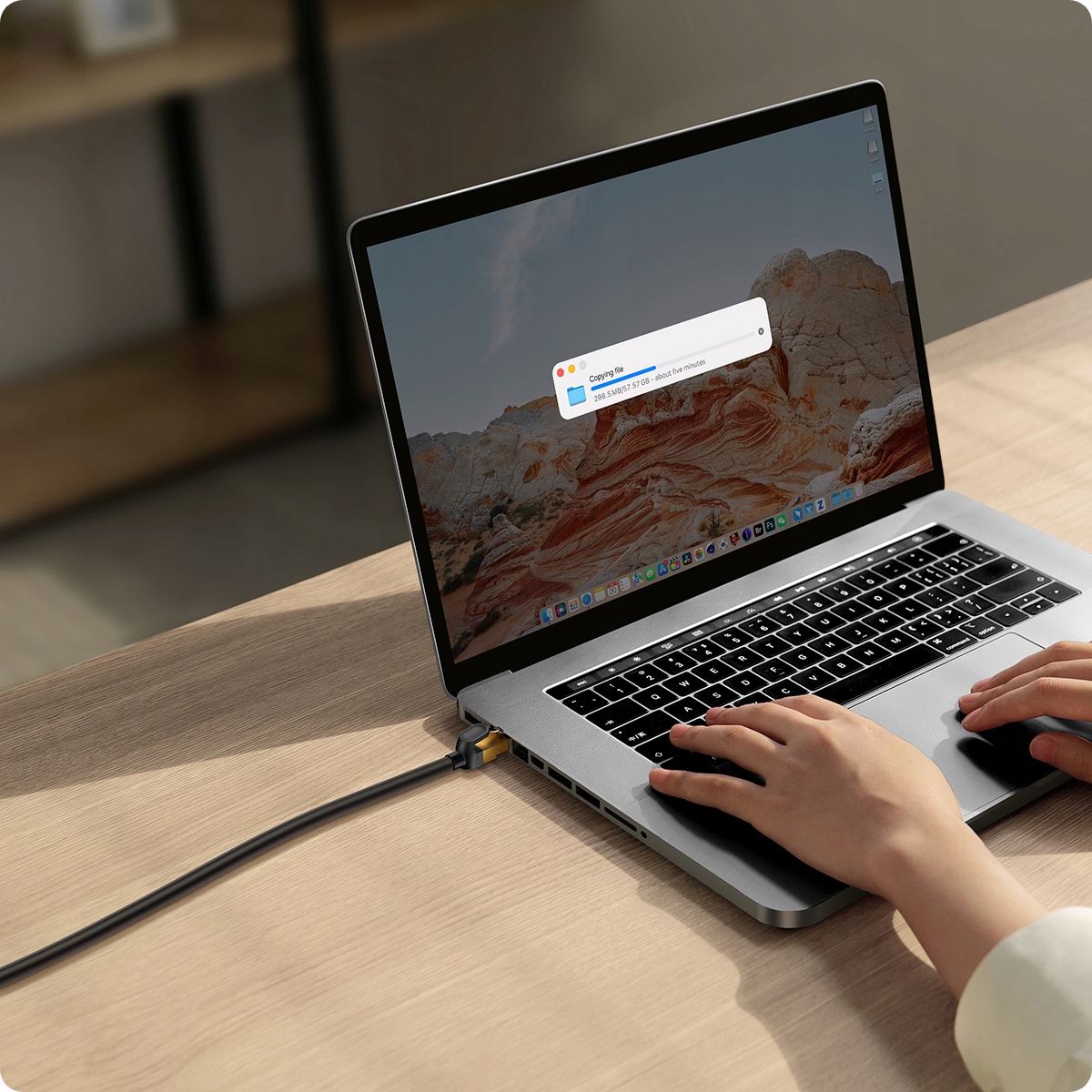 BASEUS KABEL SIECIOWY RJ45 LAN PRZEWÓD INTERNETOWY ETHERNET CAT7 10Gb/s 2m Producent Baseus