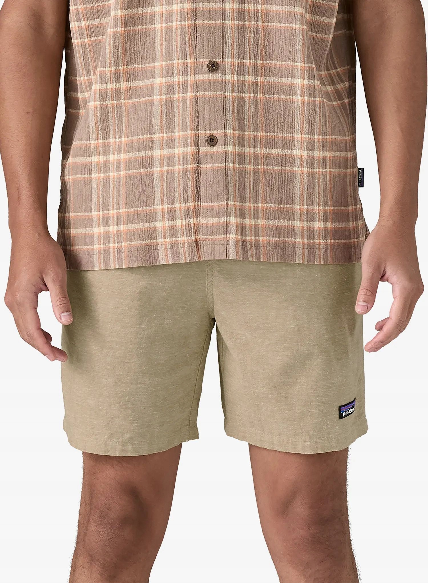 Kraťasy kraťasy Patagonia Baggies Naturals mojave khaki L