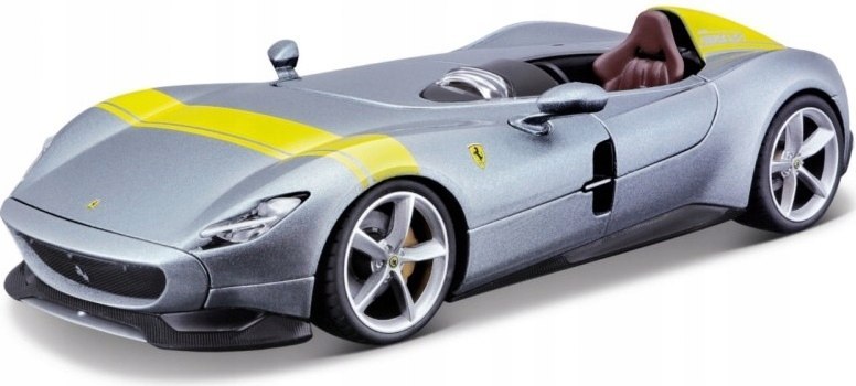 Ferrari Monza SP1 stříbrný model Bburago 26027