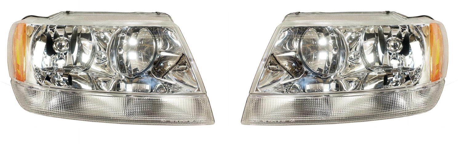 LAMPY PRZEDNIE JEEEP GRAND CHEROKEE WJ WG ZESTAW