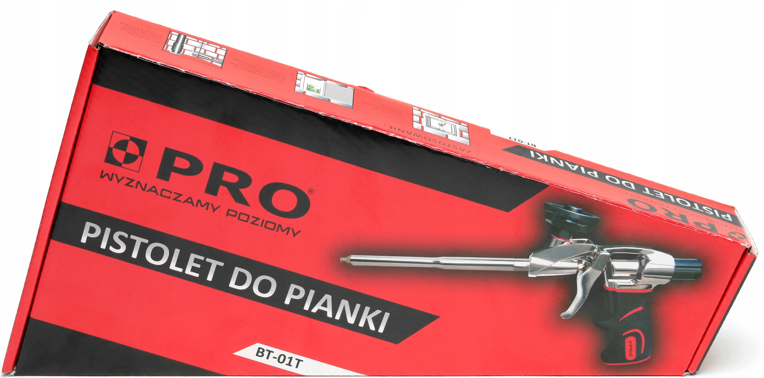 Pistolet do Pianki montażowej Pro BT-01T Marka Pro