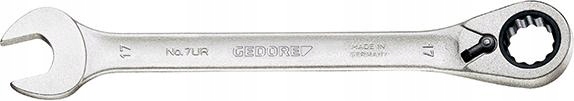 Gedore Plochý kľúč s prepínateľnou račňou 21 mm