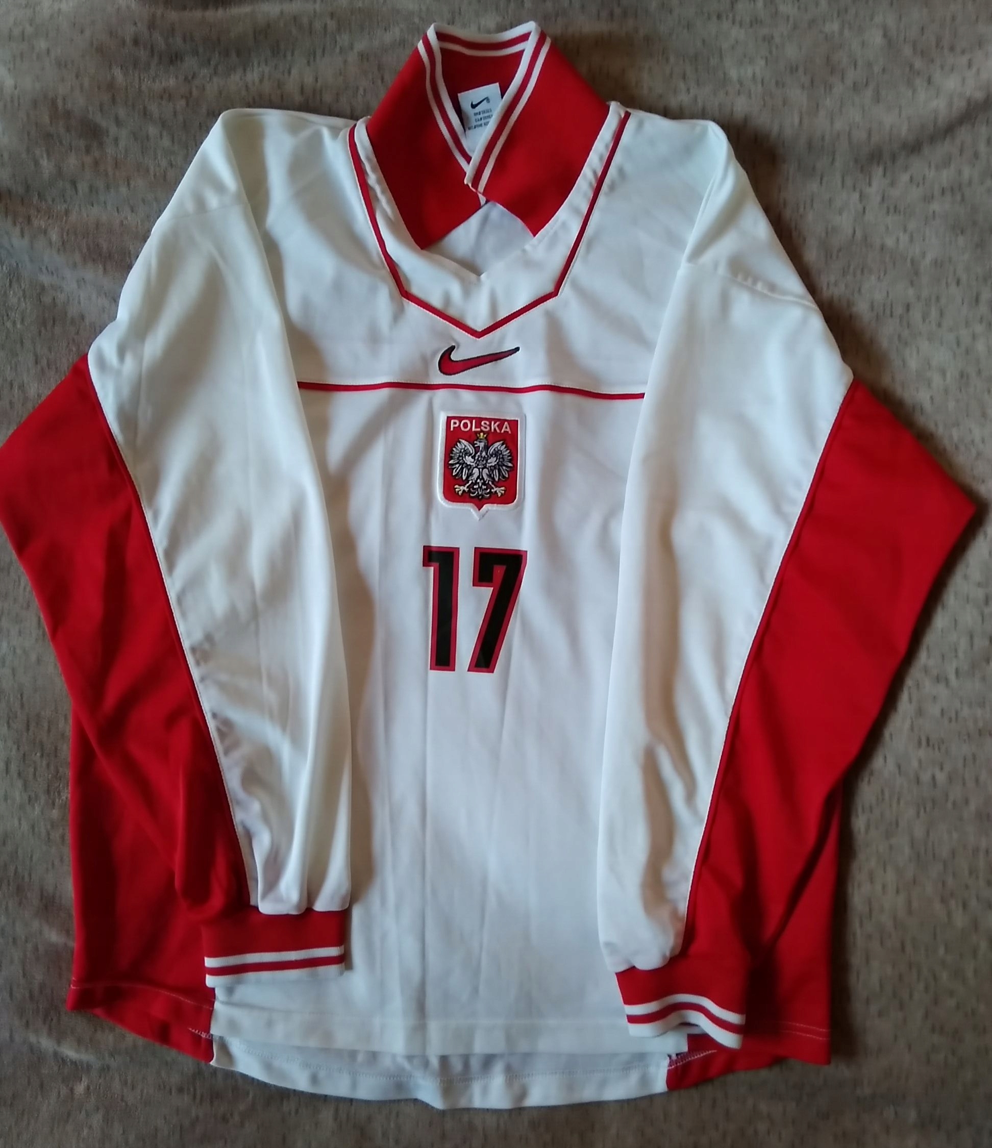 Koszulka Reprezentacja - POLSKA - 17 - NIKE - 1997 Kod producenta 56323