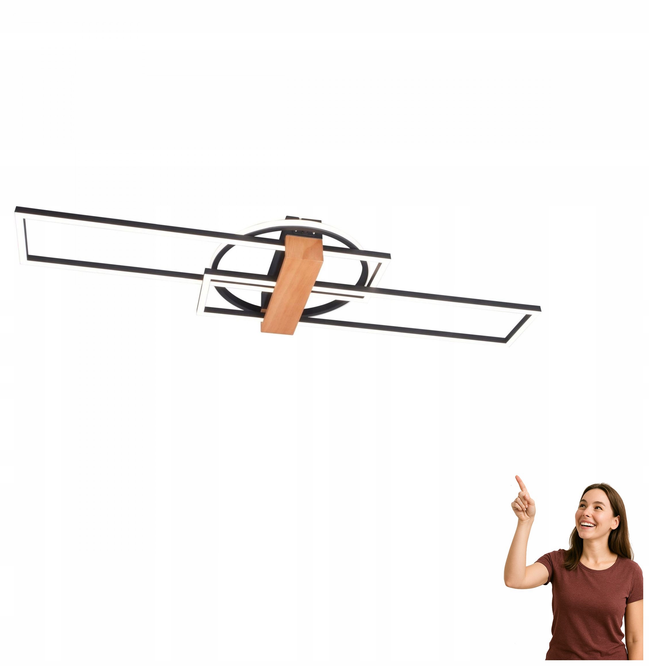 Led stropná lampa 40W Duatro C230624203B Zuma Line