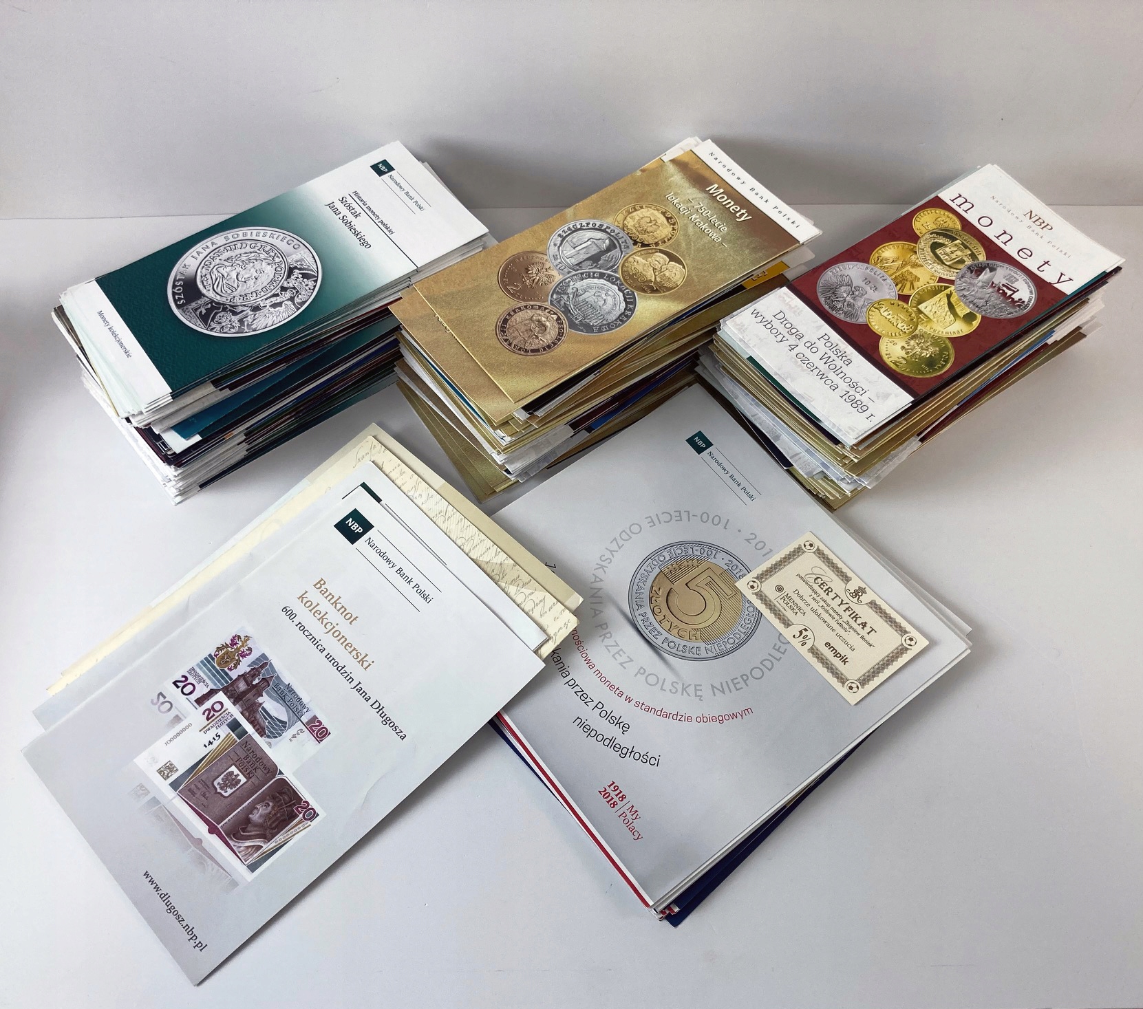 Zestaw folderów emisyjnych, 4,4 kg