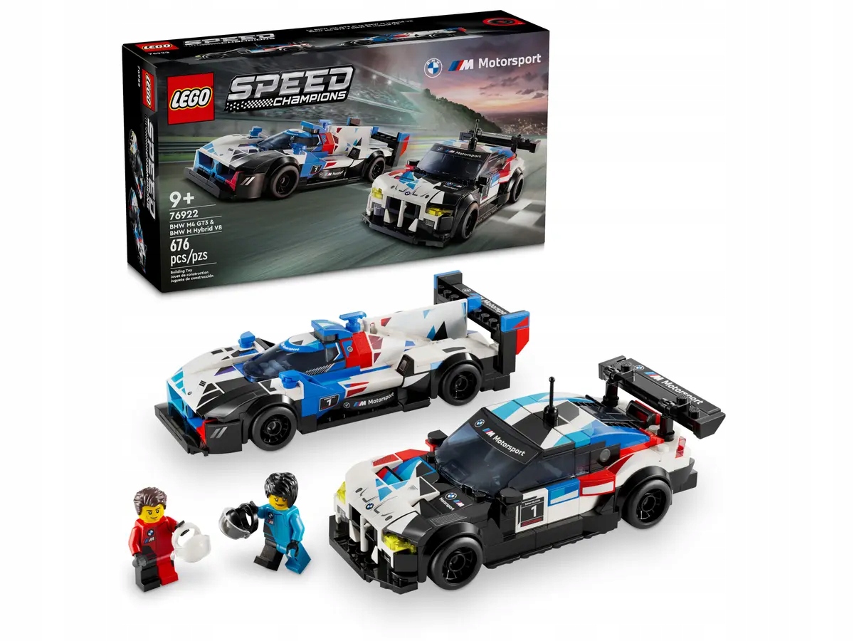 stavebnice Lego Speed Champions 76922 Auta Bmw M4 GT3 & Bmw