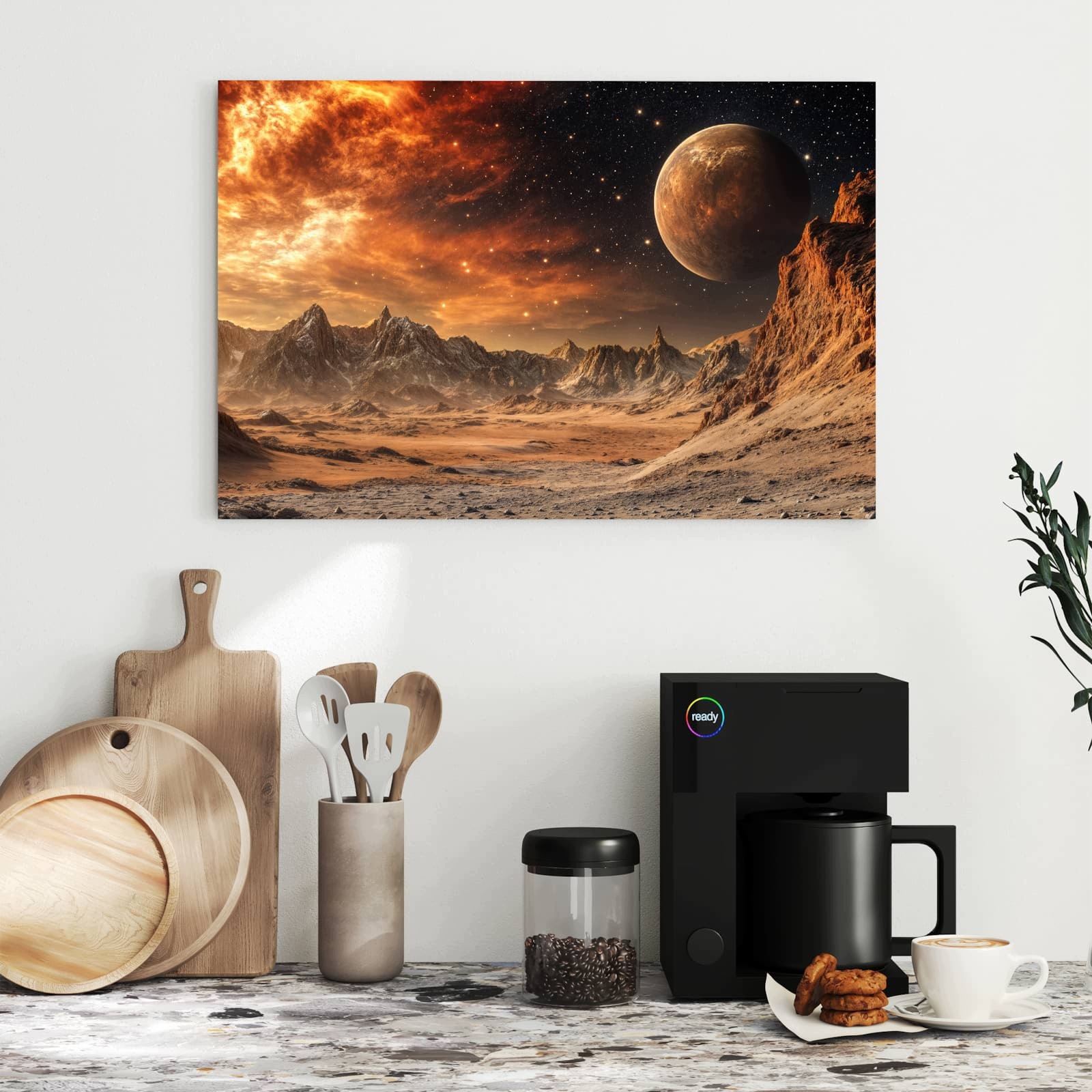 Magnetická tabule Obcy Planeta 60 × 40 cm