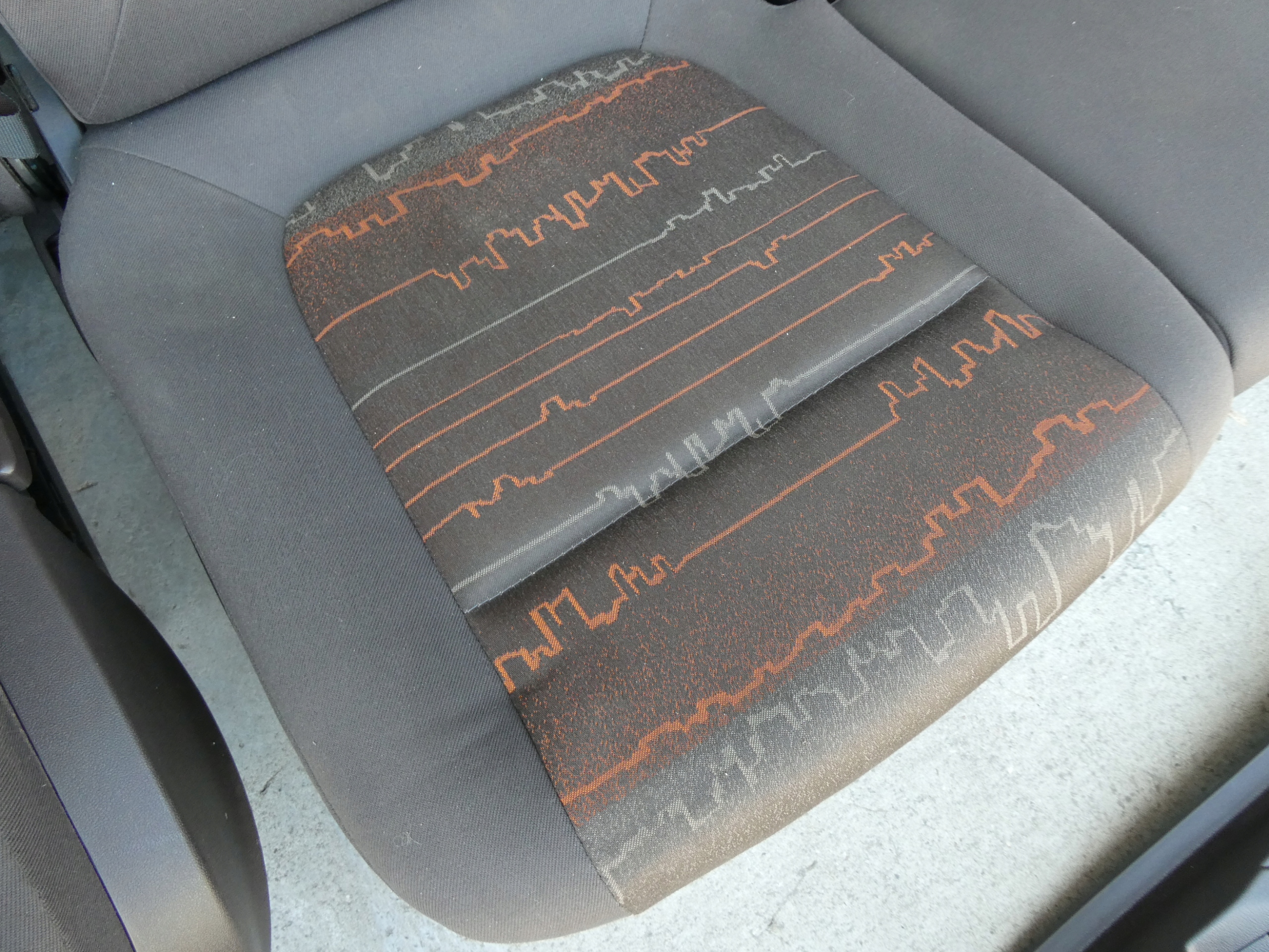 seats GRZANE upholstery side BRAZOWE OPEL MERIVA B