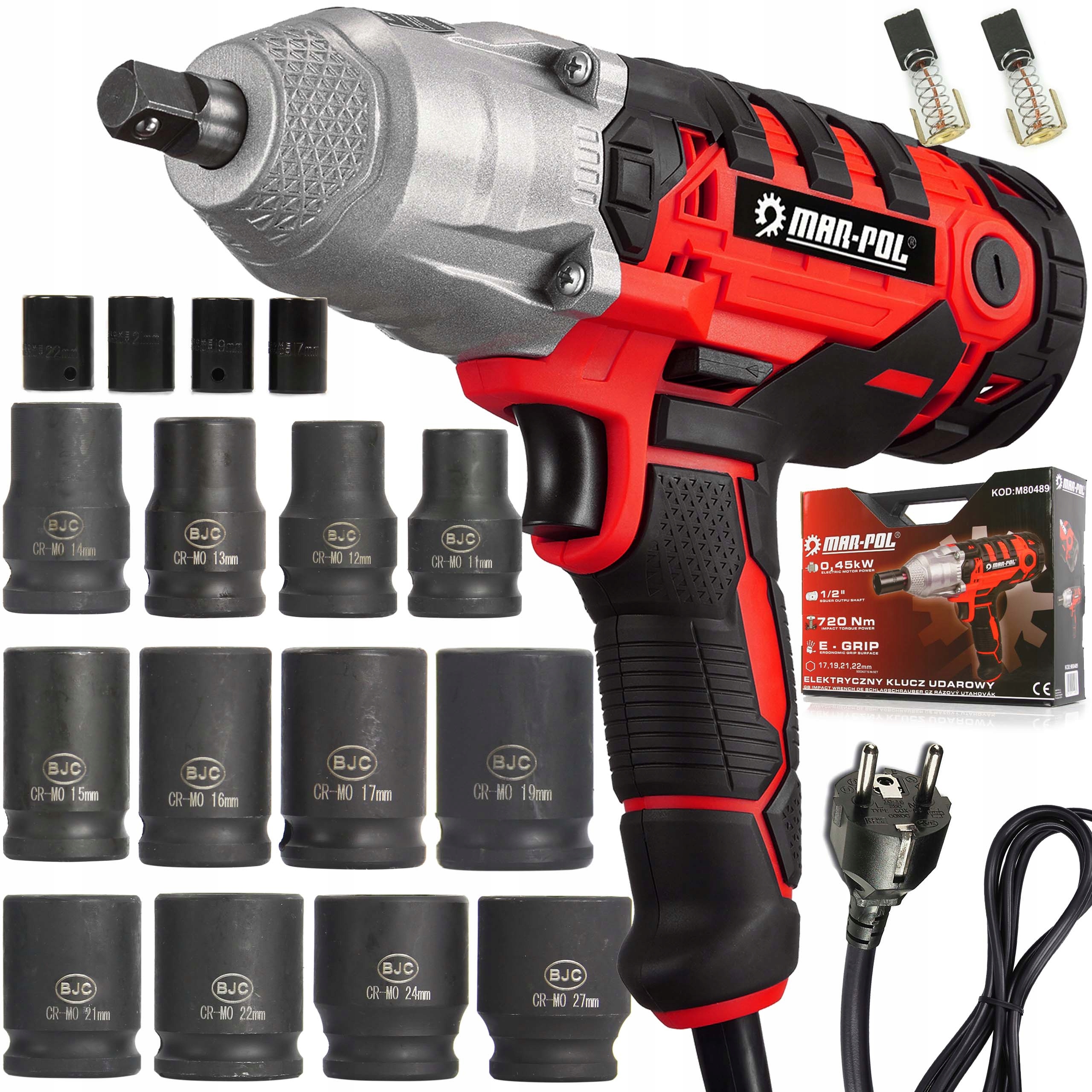 ЕЛЕКТРИЧНИЙ ГАЙКОВЕРТ 1/2 BJC 11-27 ММ