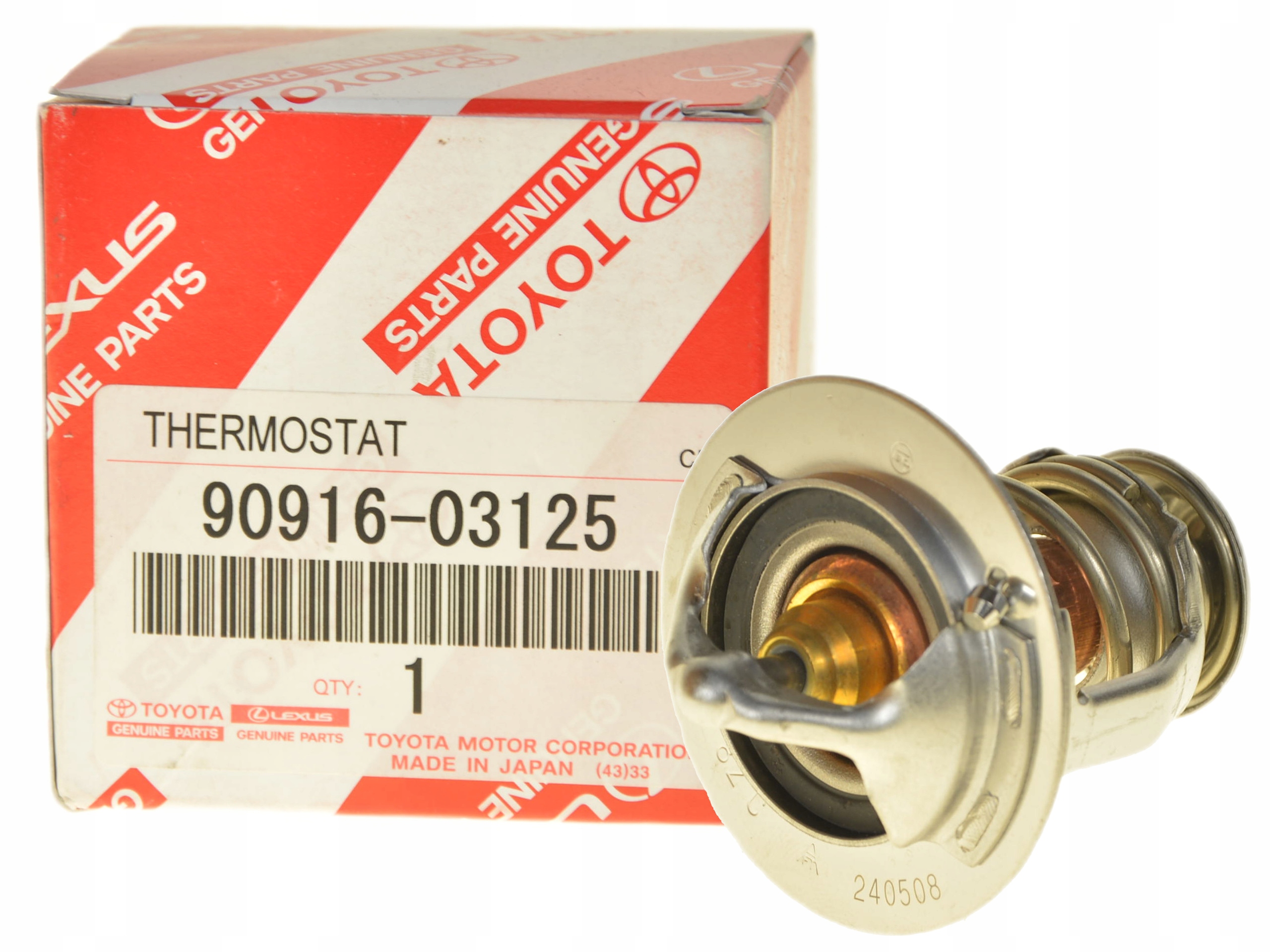 Termostat 90916-03125 Oe Toyota Avensis Camry Previa Solara Venza Lexus Es