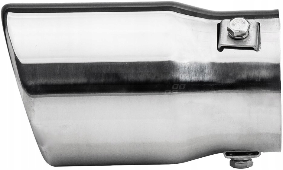 KOŃCÓWKA WYDECHU TŁUMIKA NAKŁADKA SREBRNA CHROMOWANA SPORTOWA Stan opakowania oryginalne