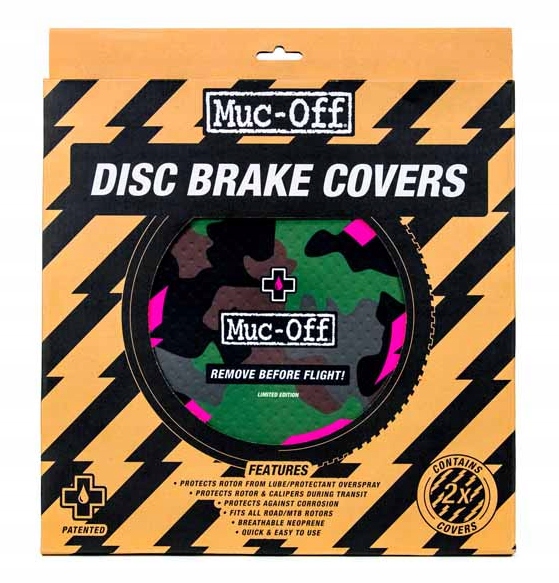 Kryty brzdových kotoučů Muc-Off Disc Brake Cover Camo Kamufláž