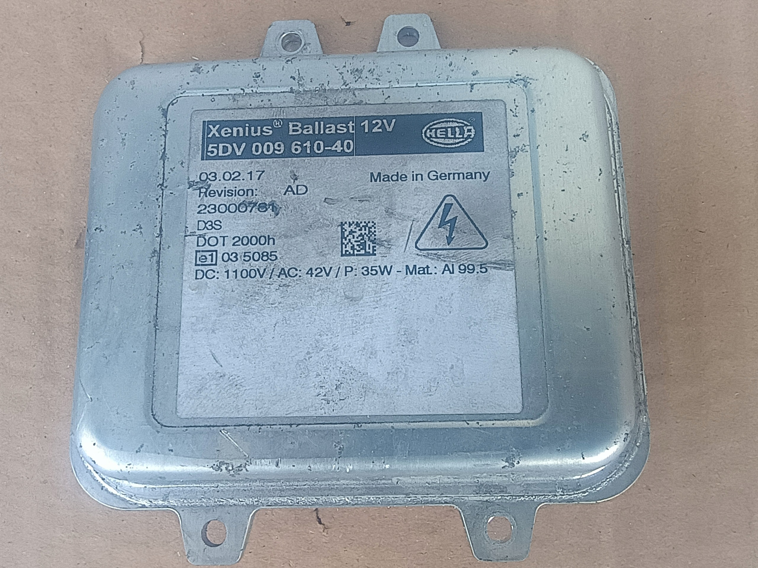 control unit XENON 5DV009610-40 JAGUAR