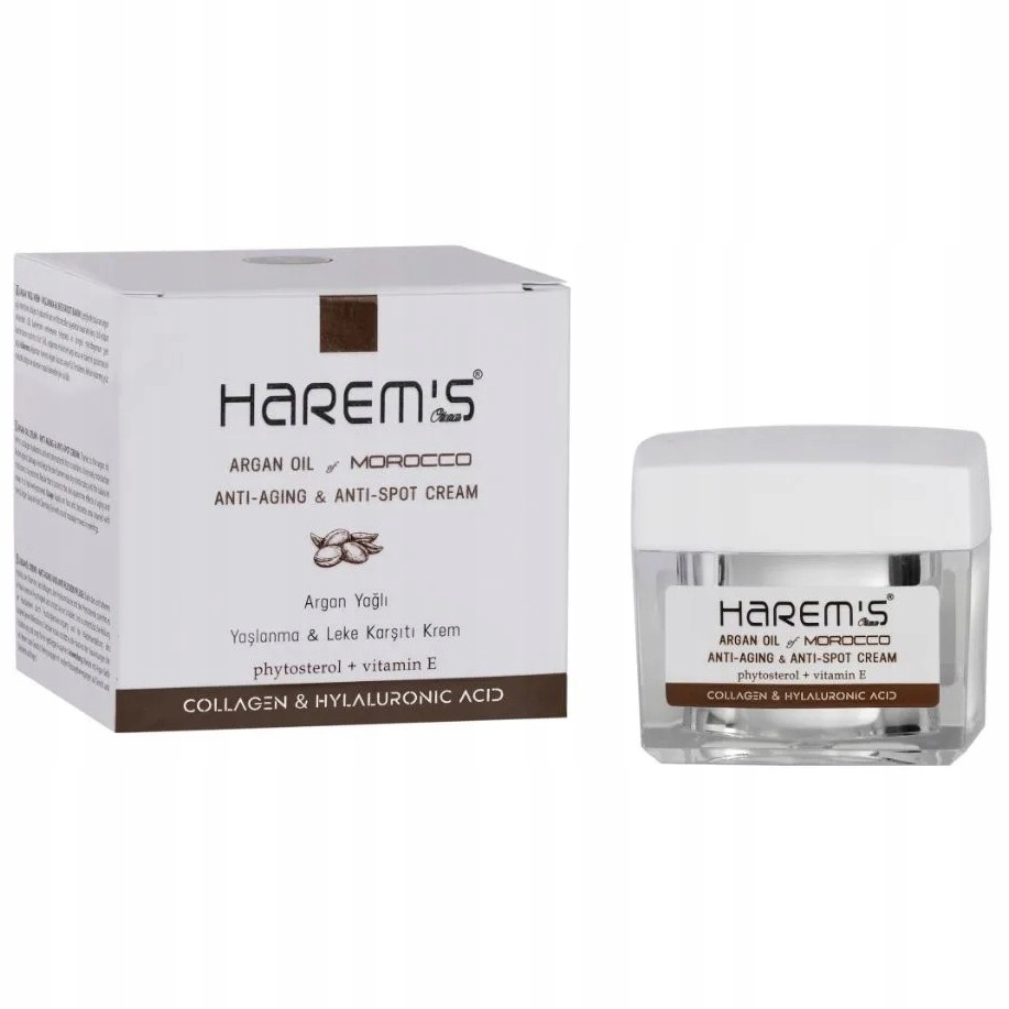 Pleťový krém Profesj s Arganovým Olejem Proti stárnutí Harem's 50 ml