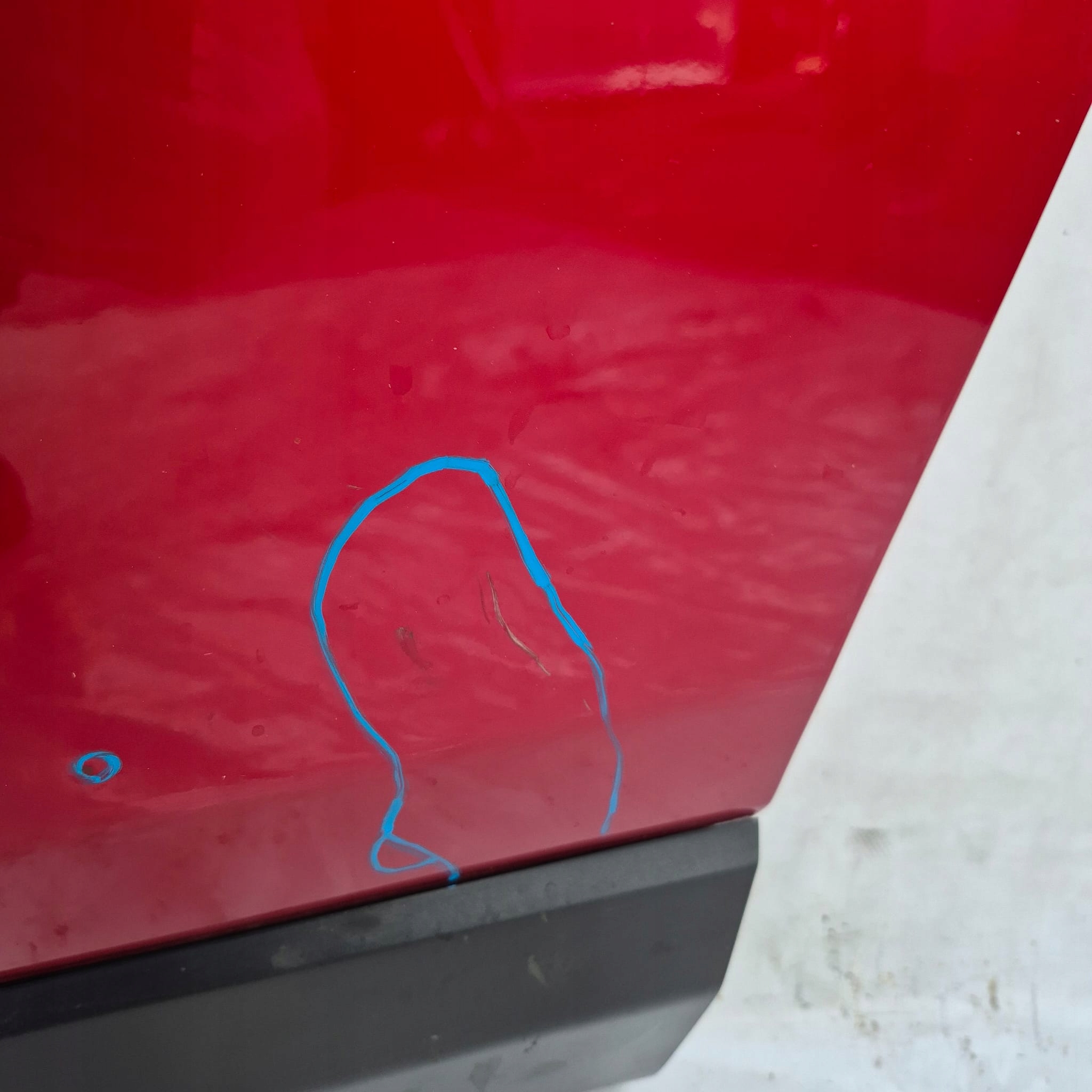 MAZDA CX30 CX-30 19- door left front front moulding for door DFR559010