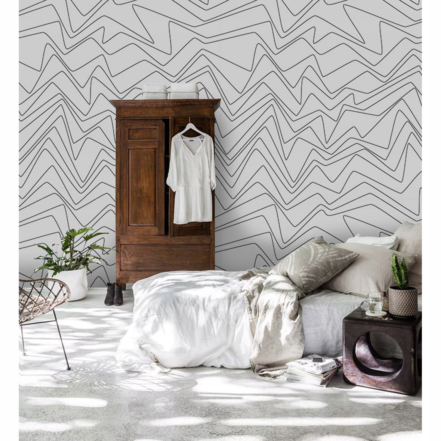 

Samoprzylepna fototapeta Minimalne linie 360x250cm