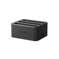 Insta360 X4 Fast Charge Hub originálna 3-kanálová nabíjačka batérií