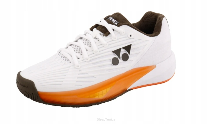 Buty tenisowe Yonex Power Cushion Eclipsion 5 Women Us biało-brązowe 42