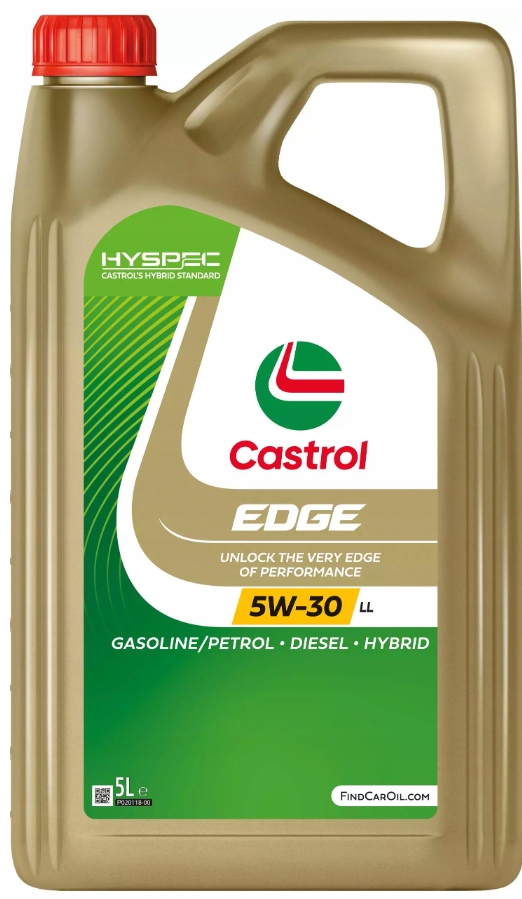 Castrol 5W-30 LL Edge Titanium 5L CAS5W30EDGLL5