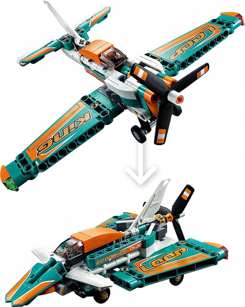 Lego Technic Samolot wyścigowy 42117 Marka LEGO